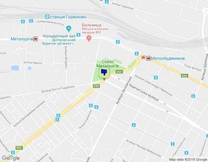 Билборд B в Днепр (Днепропетровск) вул. Нєстєрова,29 схема