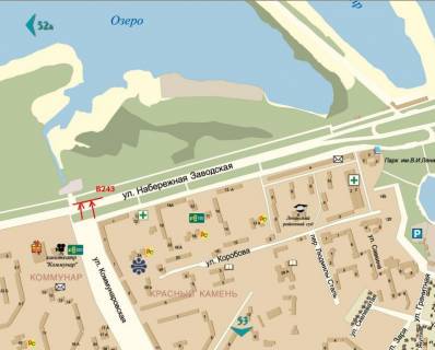 Призматрон, Призма A у Дніпро (Дніпропетровськ) Набережна Заводська-Червоний Камінь - 461716 схема