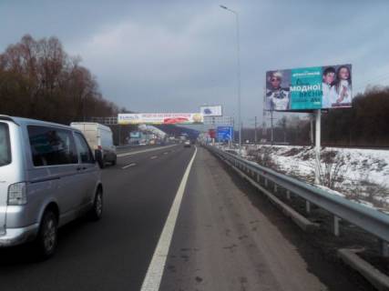 Билборд A в Київських трасах, 6x3  Новообухівська траса (Дніпровське шосе), в напрямку м. Київ, 1.2км. після ТЦ"Мегамаркет", Садовий центр Сашко,100 м до АЗС ОККО 8 км+700м фото 1
