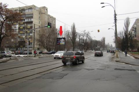 Скролер, Скрол B у Києві, 3.14x2.3  Кирилівська вул. (Фрунзе вул.), 89 - вул. Хвойки В., (Ощадбанк, Парк Хвойки, стадіон "Спартак"), в напрямку О.Теліги вул. - 182576 Фото 1