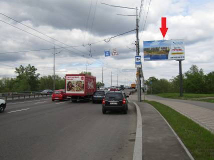 Видеоборд A у Києві, 6x3  Бандери Степана просп., Північний (Московський) міст(заїзд на міст), (SkayMall, Х-Парк, "ОККО", МакДональдз), в напрямку Троєщина - 331308 Фото 1