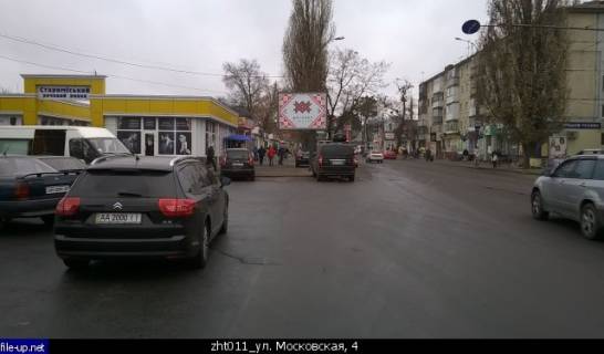 Скролер, Скрол A у Житомирі, 3.14x2.32  Небесної Сотні вул., 4 (Житній ринок, Сільпо, АТБ, Староміській речовий ринок), в напрямку Бориса Тена вул. - 41087 Фото 1