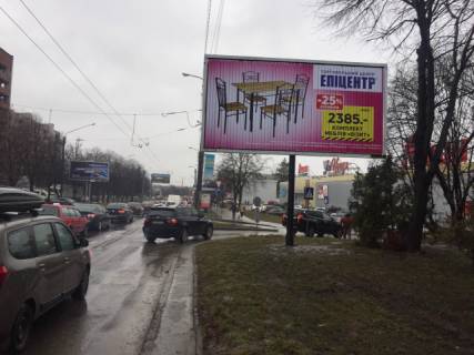 Призма A в Львове, 6x3  Великого В. вул., 54 (200 м до перехрестя з Кульпарківська вул.), (АЗС "ОККО", ТЦ "Ашан-Сіті", піцерія "Челентано", Нова пошта №58, Банк Ощадбанк, АТБ-Маркет), в напрямку І.Виговського вул. - 254144 фото 1