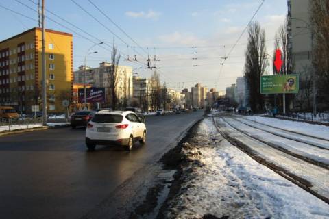 Призма A в Киеве, 6x3  Йорданська вул. (Лайоша Гавро), 17а, (магазин "Фора", Приват Банк), в напрямку Архипенка вул. - 182519 фото 1