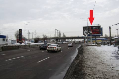 Призма A в Киеве, 6x3  Шухевича Романа просп.(Ватутіна Генерала просп.), 30 (АЗС "ОККО"), в напрямку Троєщинський ринок - 182515 фото 1