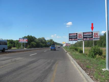 Білборд, Бігборд (Борд)  A у Ходосівці, 6x3  Новообухівська траса (Дніпровське шосе), в напрямку м. Київ,750м. після ТЦ"Мегамаркет", Садовий центр "Інтерфлора", Мотоцентр Stihl, правий 9км+200м Фото 1