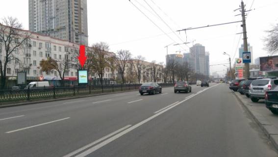 Сітіскролл A у Києві, 1.2x1.8  Перемоги 4 (бульвар), до КПІ Фото 1