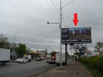 Призматрон, Призма A у Києві, 6x3  Скляренка Семена вул./ Петропавлівська пл. (АЗС КЛО, АЗС "ОККО", FREEDOM HALL"), в напрямку вул.О.Теліги - 326124 Фото 1