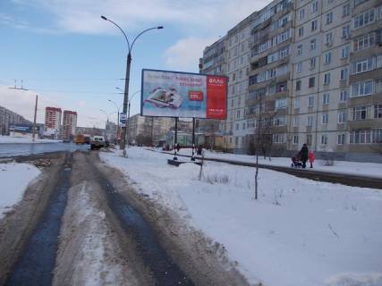 Билборд A в Сумах, 6x3  Лушпи М.пр.,22(магазин "Аквамастер",кафе "Орхідея",А-Банк,ПриватБанк, маркет "АТБ"),у напрямку вул. Героїв Крут (вул.Черепіна) фото 2