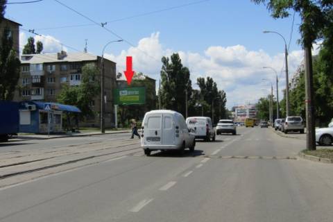 Білборд, Бігборд (Борд)  B у Києві, 6x3  Празька вул., 10 (МакДональдз, ТОЦ "Дарниця"), в напрямку Дарницька площа Фото 1