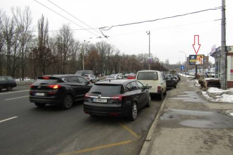 Скроллер A в Киеве, 3.14x2.3  Голосіївський просп. (ст. м. Голосіївська, Голосіївська пл.), в напрямку Одеська пл. - 182615 фото 1