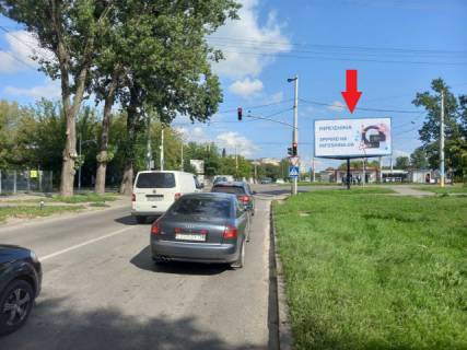 Билборд A в Львове, 6x3  Лінкольна А. вул. - Миколайчука І. вул. (Перехрестя), (АЗС "ANP", ТЦ "Континент", Кінцева зупинка трамваю, Нова пошта №29, Ощадбанк, автостоянка), в напрямку Чигиринська вул.. фото 1