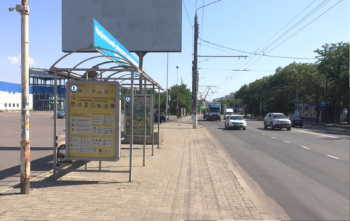 Ситилайт B в Николаеве, 1,2*1,8  пр. Героев Украини, 9, зупинка фото 1