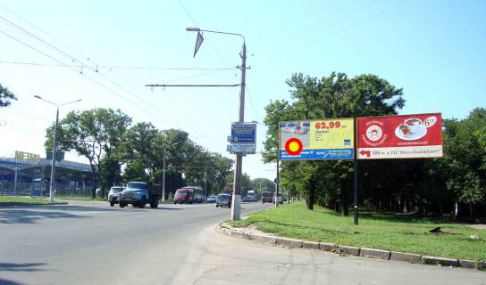 Билборд A в Николаеве №6А_Лів, пр.Героїв України -зуп."Плавбасейн", ст.А, Лівий фото 1
