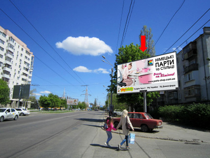 Билборд A в Одессе, 3x6  вул. Космонавтів, 1 фото 1