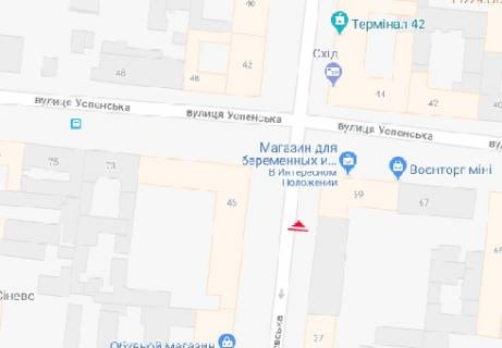 Скроллер A в Одессе, 2.32x3.14  Рішельєвська вул., 35 - 472622 схема