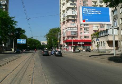 Билборд A в Одессе, 3x6  Прохоровська вул., 43 фото 1