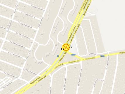 Призма B в Одессе, 3x6  Палія вул. (колиш. Дніпропетровська дорога), 70, права - 569942 схема