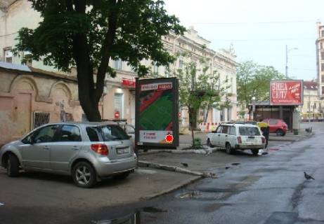 Ситилайт A в Одессе, 1.8x1.2  Жуковського вул., 45 фото 1