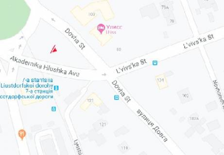 Билборд B в Одессе, 3x6  Люстдорфська дорога, 160 схема