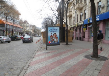 Ситилайт A в Одессе, 1.8x1.2  Дерибасівська вул., 14 А фото 1