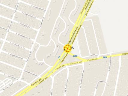 Призма B в Одессе, 3x6  Палія вул. (колиш. Дніпропетровська дорога), 70, ліва - 569945 схема