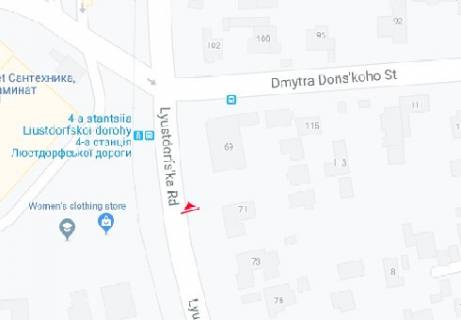 Билборд B в Одессе, 3x6  Люстдорфська дорога, 65 схема