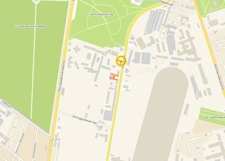 Билборд A в Одессе Краснова №2в В схема