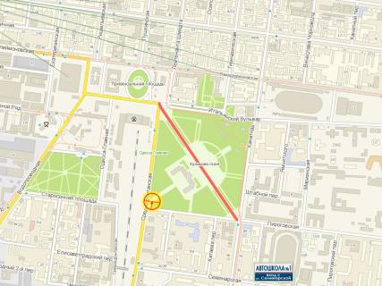 Призматрон, Призма A у Одесі, 3x6  Середньофонтанська вул. - Пироговська вул. - 569982 схема