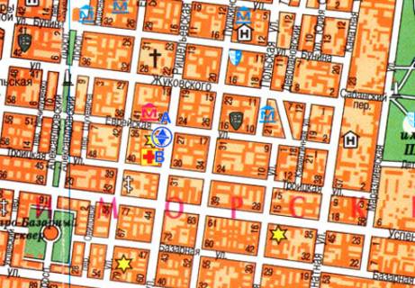 Ситилайт A в Одессе, 1.8x1.2  Рішельєвська вул., 32 А схема