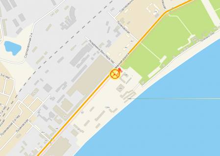 Билборд A в Одессе Николаевская дорога №168 А схема