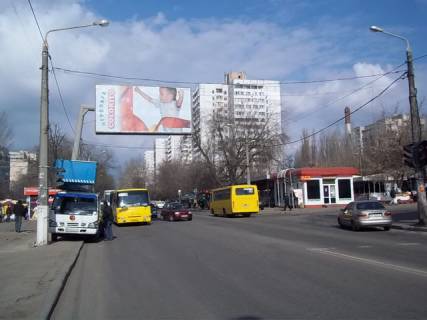 Билборд B в Одессе Добровольского пр-т Марсельская В фото 1