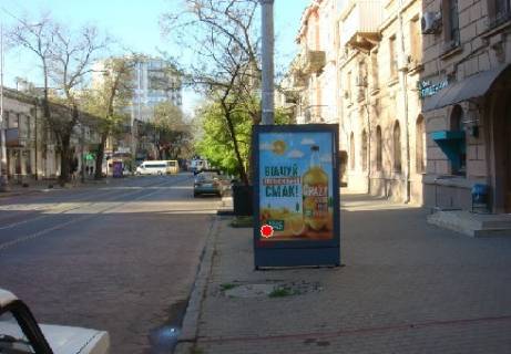 Ситилайт A в Одессе, 1.8x1.2  Преображенська вул., 67 фото 1