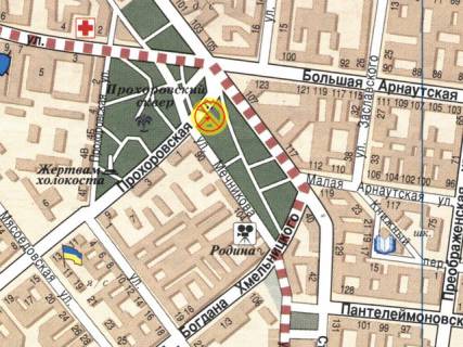 Призматрон, Призма A у Одесі Мечникова кут Прохоровської А2 - 465934 схема
