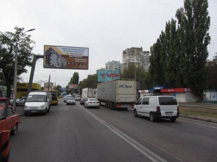 Билборд B в Одессе, 3x6  Добровольського пр., 112 фото 1