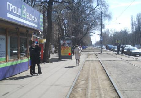 Ситилайт B в Одессе, 1.8x1.2  6-а ст. В.Фонтану (в місто) В зупинка фото 1