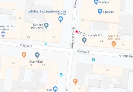 Ситилайт B в Одессе, 1.8x1.2  Катерининська (Європейська ) вул., 025 B схема