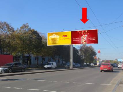 Билборд A в Одессе, 3x6  Ріхтера вул. (кол. Щорса вул.) / Радісна вул., 2/4, з боку Деревянка пл., роздільник, права фото 1