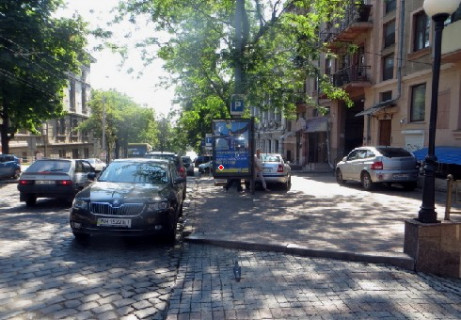 Ситилайт A в Одессе, 1.8x1.2  Грецька вул., 17 А фото 1