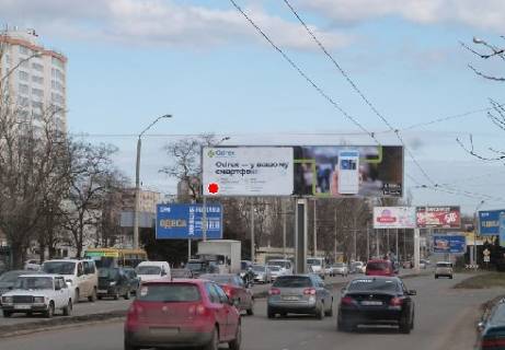Білборд, Бігборд (Борд)  A у Одесі, 3x6  Небесної Сотні пр., 91а Фото 1