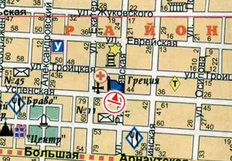 Скролер, Скрол A у Одесі, 2.32x3.14  Рішельєвська вул., 44 - Успенська вул. А2 - 465462 схема