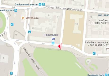 Ситилайт B в Одессе, 1.8x1.2  Італійський б-р., 6 схема
