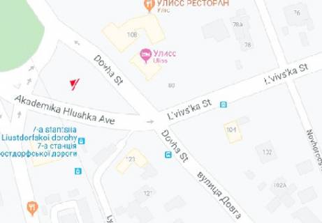 Билборд A в Одессе, 3x6  Люстдорфська дорога, 160 схема