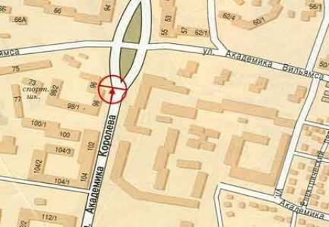 Білборд, Бігборд (Борд)  B у Одесі, 3x6  Київський схема