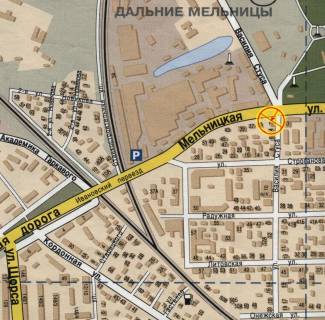 Призматрон, Призма A у Одесі, 3x6  Стуса вул. - Мельницька вул. - 569801 схема