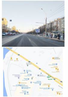 Бэклайт A в Сумах вул. Харківська,2 (зуп. ТЦ "Мануфактура")  (призма) фото 1