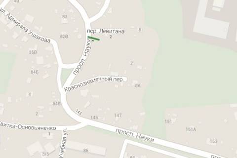 Білборд, Бігборд (Борд)  A у Василівці, 3x6  Науки просп. - Левітана вул. (в напр. Московської пл. ) схема