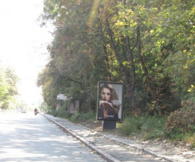 Ситилайт A в Киеве, 1.2x1.8  Дніпровський узвіз, до центру фото 1