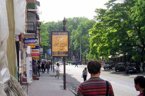 Бэклайт A в Одессе, 1.2x1.8  Ланжеронівська вул., 17А фото 1