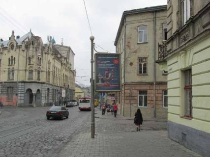 Бэклайт A в Львове, 1.2x1.8  Городоцька вул., 71 - Замкнена вул. (в центр) фото 1